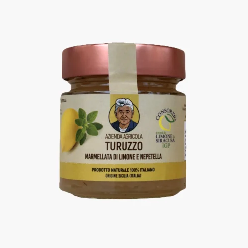 Syracuse lemon and catmint jam azienda agricola turuzzo